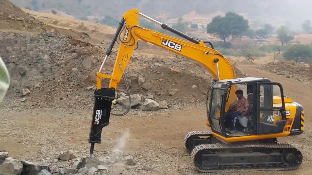 JCB JS120 excavator