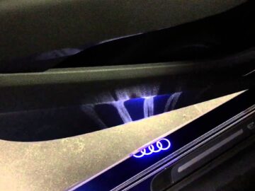 Audi Puddle Lights